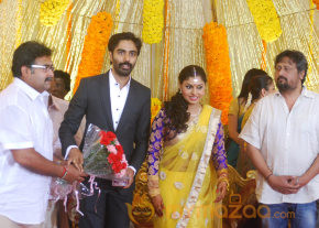 Actor Veera Bahu Wedding Reception Photos Gallery  photo 14