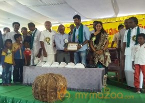 Actor Vishal participated in the national level rice festival