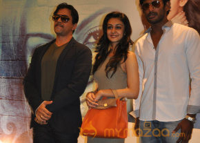Actress Aishwarya Arjun Press Meet photo 70