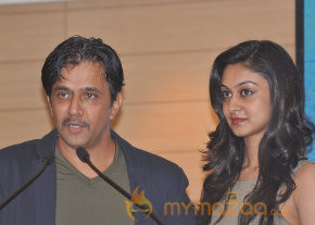 Actress Aishwarya Arjun Press Meet photo 4