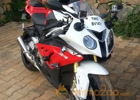 Ajitha With New BMW Bike photo 7