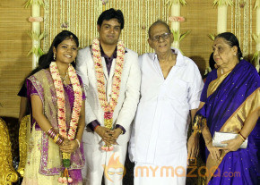 ALS Nachiyappan Son's Wedding Reception Photos  photo 64