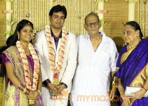 ALS Nachiyappan Son's Wedding Reception Photos  photo 50