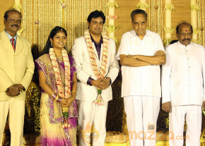 ALS Nachiyappan Son's Wedding Reception Photos  photo 13