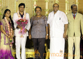 ALS Nachiyappan Son's Wedding Reception Photos  photo 15