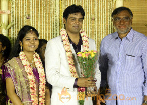 ALS Nachiyappan Son's Wedding Reception Photos  photo 46