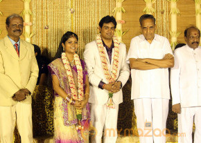 ALS Nachiyappan Son's Wedding Reception Photos  photo 60
