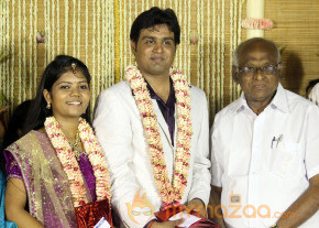 ALS Nachiyappan Son's Wedding Reception Photos  photo 57
