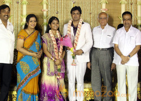 ALS Nachiyappan Son's Wedding Reception Photos  photo 56