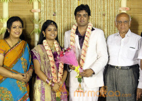 ALS Nachiyappan Son's Wedding Reception Photos  photo 39