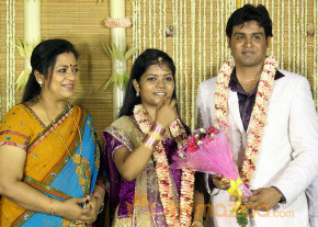 ALS Nachiyappan Son's Wedding Reception Photos  photo 32