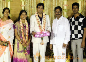 ALS Nachiyappan Son's Wedding Reception Photos  photo 5