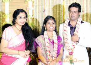 ALS Nachiyappan Son's Wedding Reception Photos  photo 62