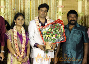 ALS Nachiyappan Son's Wedding Reception Photos  photo 25