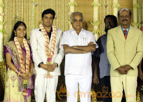 ALS Nachiyappan Son's Wedding Reception Photos  photo 63