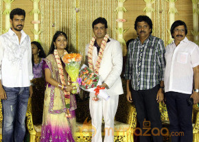 ALS Nachiyappan Son's Wedding Reception Photos  photo 37
