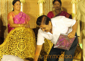 ALS Nachiyappan Son's Wedding Reception Photos  photo 4
