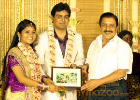 ALS Nachiyappan Son's Wedding Reception Photos  photo 30