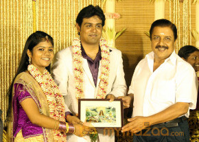 ALS Nachiyappan Son's Wedding Reception Photos  photo 19
