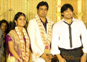 ALS Nachiyappan Son's Wedding Reception Photos  photo 21