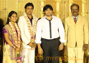 ALS Nachiyappan Son's Wedding Reception Photos  photo 28