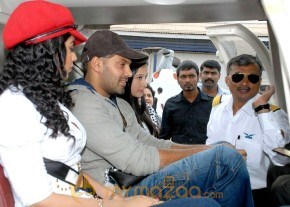 Arya Shriya in Helicopter photo 9