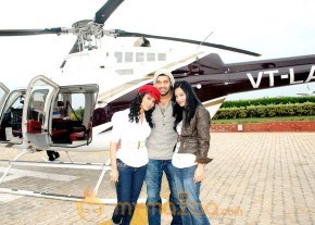 Arya Shriya in Helicopter photo 5