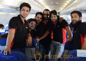 CCL 3 Tolly Wariors Arrive In Kolkata Photos photo 15