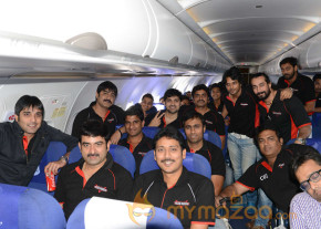 CCL 3 Tolly Wariors Arrive In Kolkata Photos photo 18