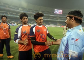 CCL 4 Veer Marathi Vs Bhojpuri Dabanggs Match Photos photo 57