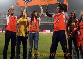 CCL 4 Veer Marathi Vs Bhojpuri Dabanggs Match Photos photo 66