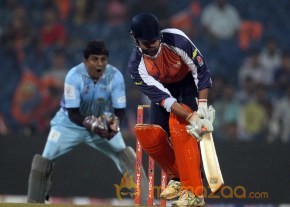 CCL 4 Veer Marathi Vs Bhojpuri Dabanggs Match Photos photo 101