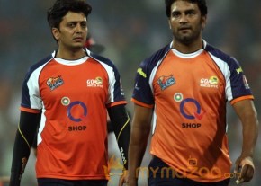 CCL 4 Veer Marathi Vs Bhojpuri Dabanggs Match Photos photo 14