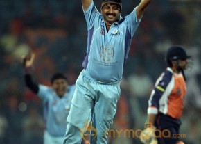 CCL 4 Veer Marathi Vs Bhojpuri Dabanggs Match Photos photo 105