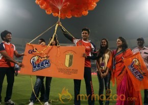 CCL 4 Veer Marathi Vs Bhojpuri Dabanggs Match Photos photo 55