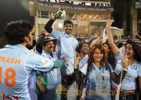 CCL 4 Veer Marathi Vs Bhojpuri Dabanggs Match Photos photo 6