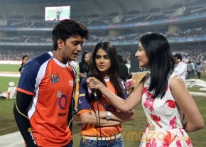 CCL 4 Veer Marathi Vs Bhojpuri Dabanggs Match Photos photo 18