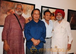 Celebrities At Painting Exbhition Photos photo 7