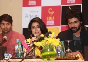 Celebritites At Announce Siima Awards 2013