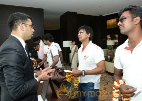 Chennai Rhinos Team At Park Hyatt Hyderabad photo 17