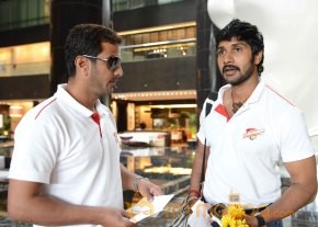 Chennai Rhinos Team At Park Hyatt Hyderabad photo 21