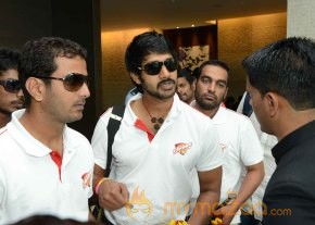 Chennai Rhinos Team At Park Hyatt Hyderabad photo 10