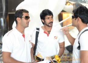 Chennai Rhinos Team At Park Hyatt Hyderabad photo 8