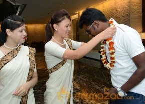 Chennai Rhinos Team At Park Hyatt Hyderabad photo 6
