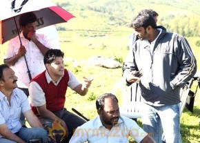 Deiva Thirumagan Movie Working Stills photo 11