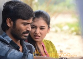 Dhanush Nazriya Nazim in Naiyandi Movie Stills photo 5