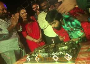 GV Prakash Kumar celebrated his Birthday at KadavulIrukan Kumaru Pics photo 3