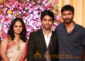 GV Prakash Marriage Reception Photos photo 31