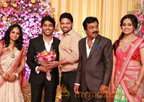 GV Prakash Marriage Reception Photos photo 6