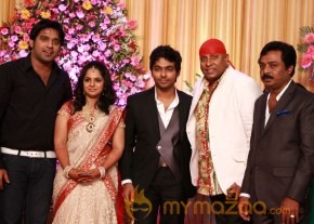 GV Prakash Marriage Reception Photos photo 7